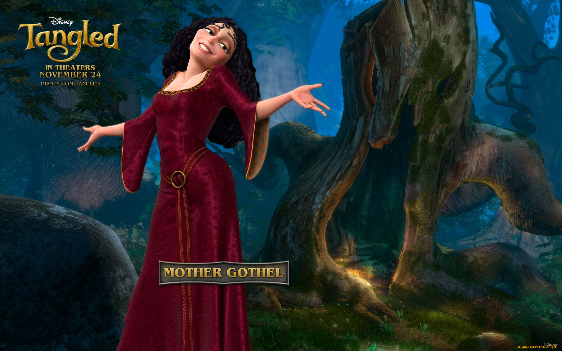 , tangled